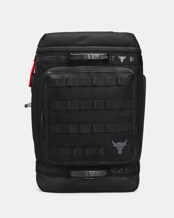 Project Rock Pro Box Backpack, Black, pdpMainDesktop image number 0